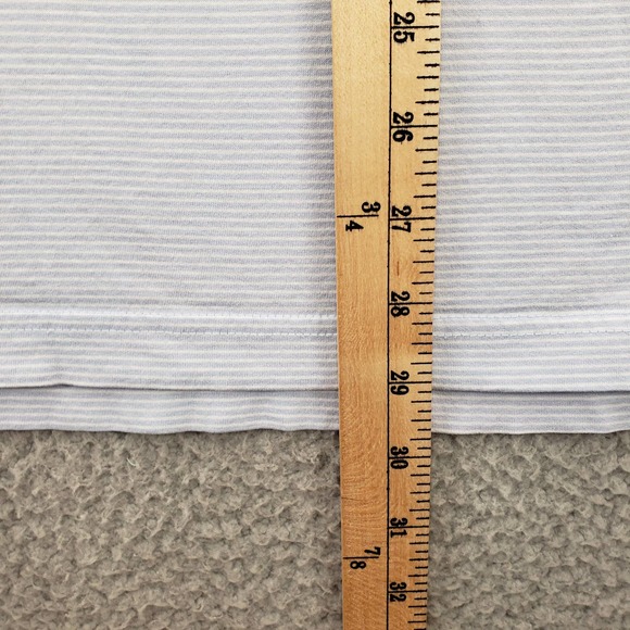 Fairway and Greene Shirt Mens XL‎ Blue Striped Short Sleeve Golf Polo - Picture 12 of 14